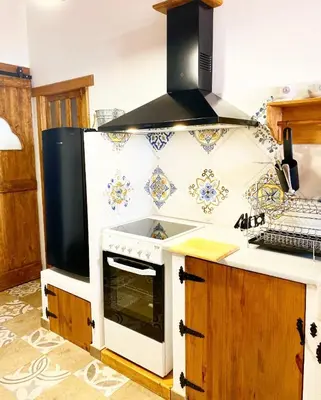 Una cocina o zona de cocina en La Casilla del San Antón