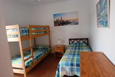Cama o camas de una habitación en Nice apartment in San José