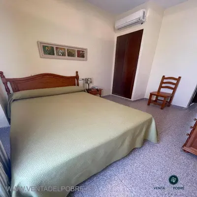 Cama o camas de una habitación en Hotel Venta del Pobre