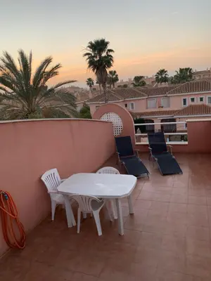 Un balcón o terraza de Bea Laguna Beach Vera Playa - Private Jacuzzi