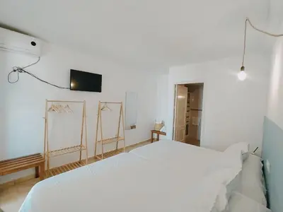 Cama o camas de una habitación en H El Palmeral Playa