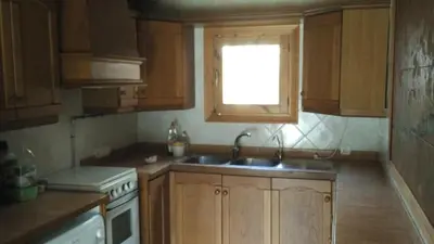 Una cocina o zona de cocina en Casa Linda, pequeña casa de vacaciones en Urrá, Sorbas