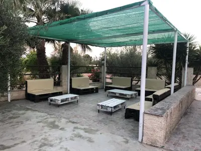 Un patio o zona al aire libre en Cortijo Álamo 2