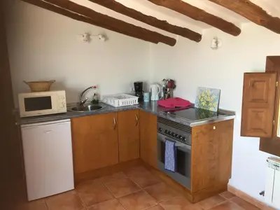 Una cocina o zona de cocina en Las Persianas Azules