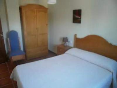 Cama o camas de una habitación en Casa Detrés