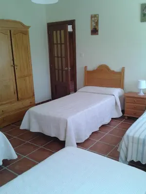 Cama o camas de una habitación en Casa Detrés