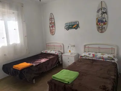 Cama o camas de una habitación en Casa San José