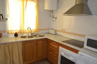 Una cocina o zona de cocina en Casa San José