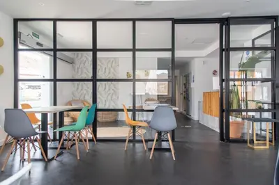 Zona de estar de Hostal Bajío