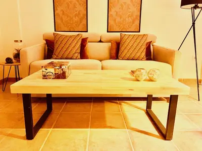 Zona de estar de Hestía Vera Thalassa SPA Tu hogar lejos de casa
