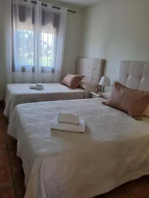 Cama o camas de una habitación en Casa Rural LaKika