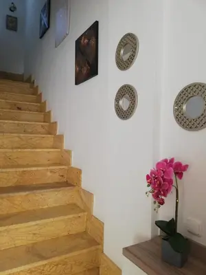 Plano de LUJOSO ADOSADO de TRES HABITACIONES en VERA PLAYA A 200 METROS DEL MAR