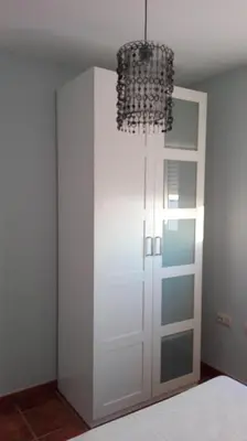 Cama o camas de una habitación en Apartamento en Carboneras