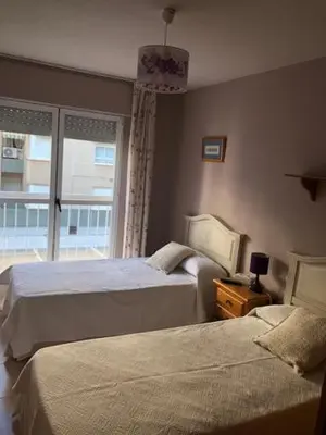 Cama o camas de una habitación en Apartamento las Yucas - Aguilas