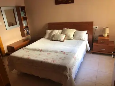 Cama o camas de una habitación en Apartamento las Yucas - Aguilas