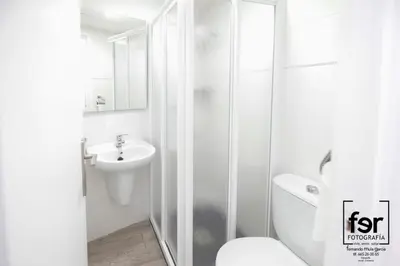 Un baño de Pension Ramonetero