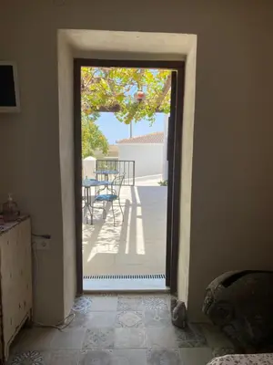Un balcón o terraza de B&B Los Lujos