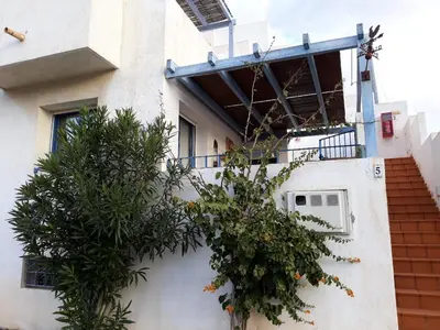 Un balcón o terraza de Las Negras CENTRO. Al lado del mar. Con dos terrazas