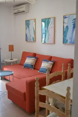 Zona de estar de Apartamento Tres Pinos