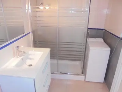 Un baño de Apartamento Tres Pinos