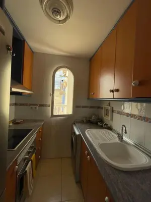 Una cocina o zona de cocina en Sally del Mar - Nudist Naturist