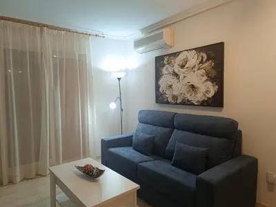 Zona de estar de Bahía de Vera Apartamento Alejandro