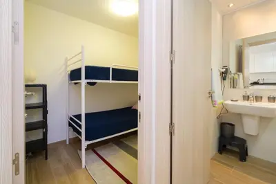 Cama o camas de una habitación en Canelle