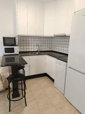 Una cocina o zona de cocina en Vera Natura, Apartamento Carmen