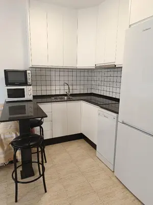 Una cocina o zona de cocina en Vera Natura, Apartamento Carmen