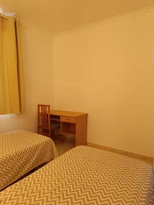Cama o camas de una habitación en Vera Natura, Apartamento Carmen