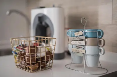 Utensilios para hacer té y café en Expoholidays - Vistas Puerto Aguadulce