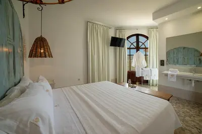 Cama o camas de una habitación en Finca Maltes San José