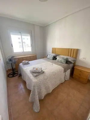 Cama o camas de una habitación en Marina De La Torre