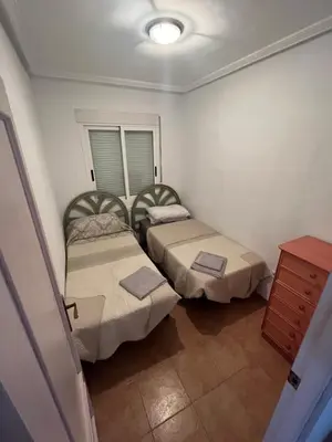 Cama o camas de una habitación en Marina De La Torre