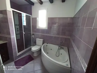 Un baño de casa rural Sombra de la Atalaya