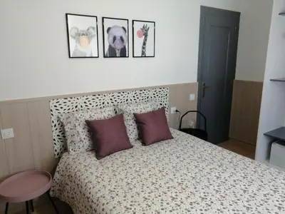 Cama o camas de una habitación en Casa Isabel