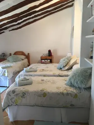 Cama o camas de una habitación en Cortijo Esquina B&B Guesthouse
