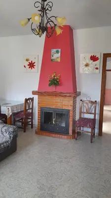 Zona de estar de Casa rural el Mirador