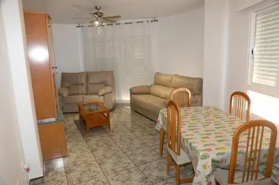Zona de estar de AMPLIO APTO en ROQUETAS