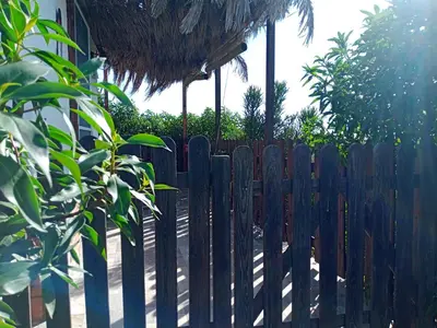 Jardín al aire libre en Cortijo Los Flamencos