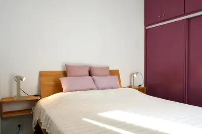 Cama o camas de una habitación en Tranquilidad y Naturaleza. Entre Volcanes y Mar