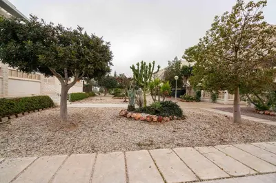 Jardín al aire libre en El Rincón de Triana