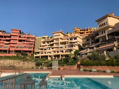Piscina en o cerca de Piso 3 dormitorios en Isla del Fraile Golf Resort con espectaculares vistas