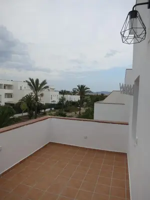 Un balcón o terraza de ATICO Costa TOYO
