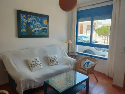 Zona de estar de Apartamento en pleno Parque Natural Cabo de Gata, Isleta del Moro