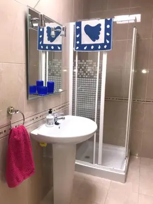 Un baño de Apartamento en pleno Parque Natural Cabo de Gata, Isleta del Moro