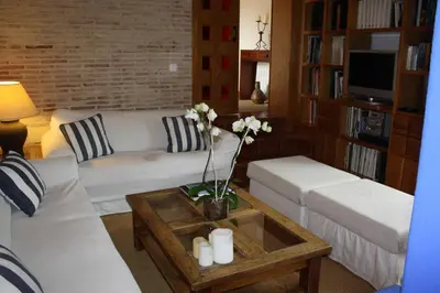 Zona de estar de Casa el Arenal