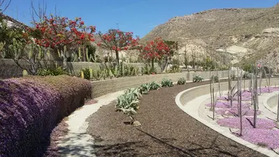 Paisaje cerca de esta villa