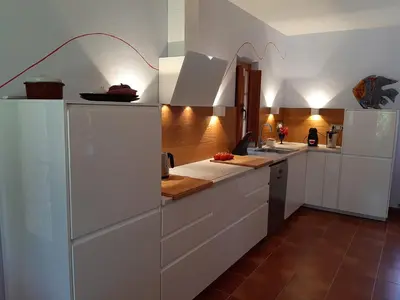 Una cocina o zona de cocina en Casa el Arenal