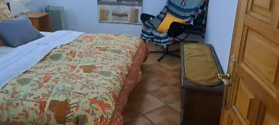 Cama o camas de una habitación en Casa SolyVida Tabernas